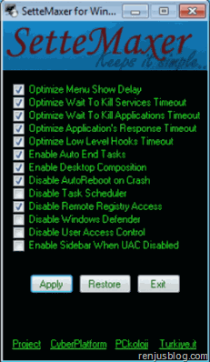 Optimizer 15.4 download the new version for windows